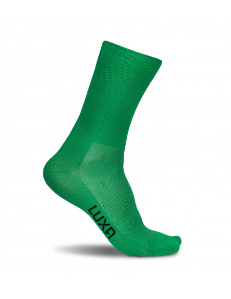 Classic Green Luxa cycling socks