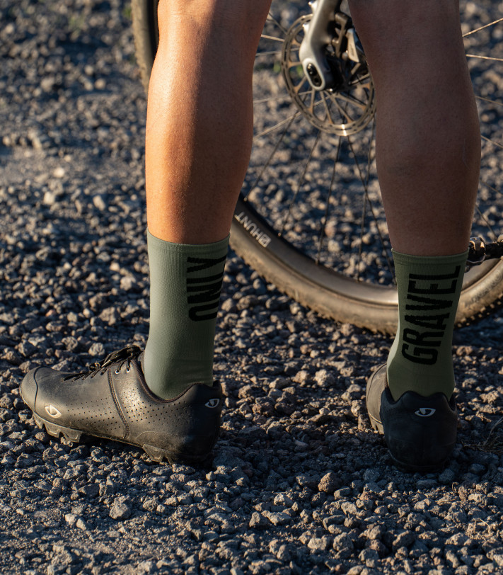 Only Gravel Cycling Socks | Dedicated to Riding Off Road | Luxa
