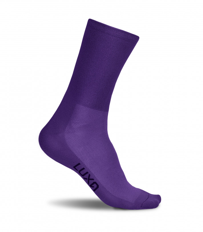 Classic Purple Cycling Socks