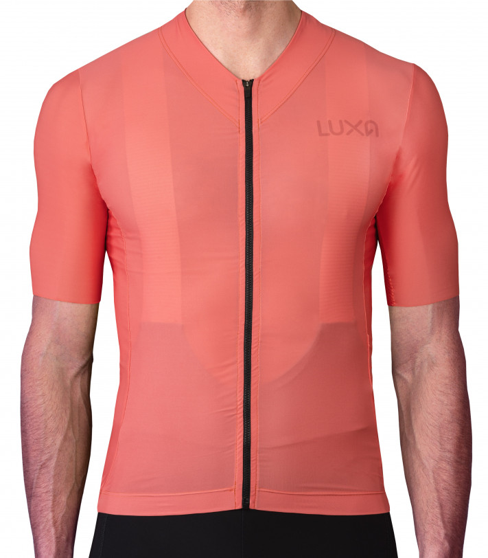 clean style men's Lollipop Coral Cycling Jersey