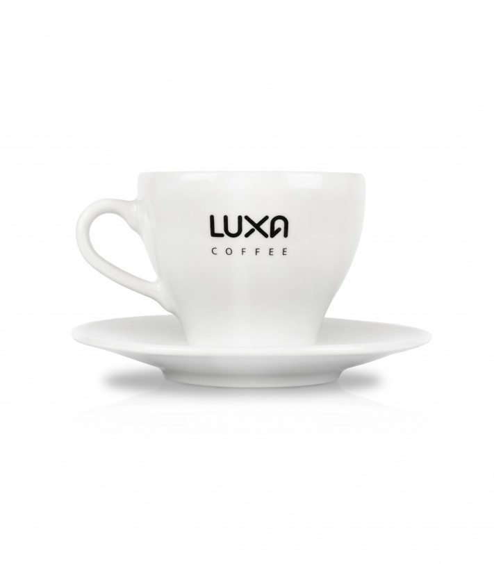 Luxa medium white coffee cup 200 ml