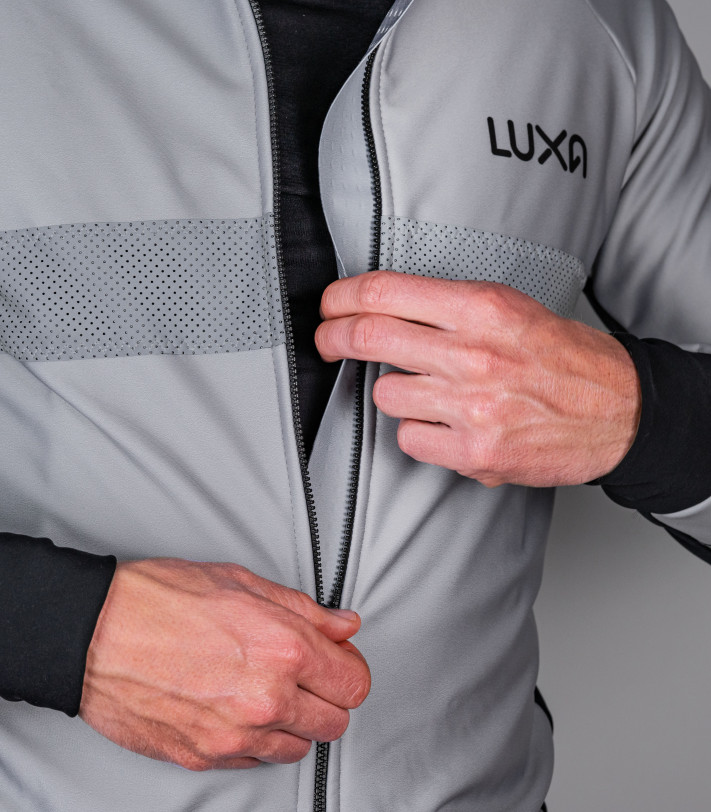 Winter Fahrradjacke Gray Vision