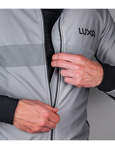 Winter Fahrradjacke Gray Vision