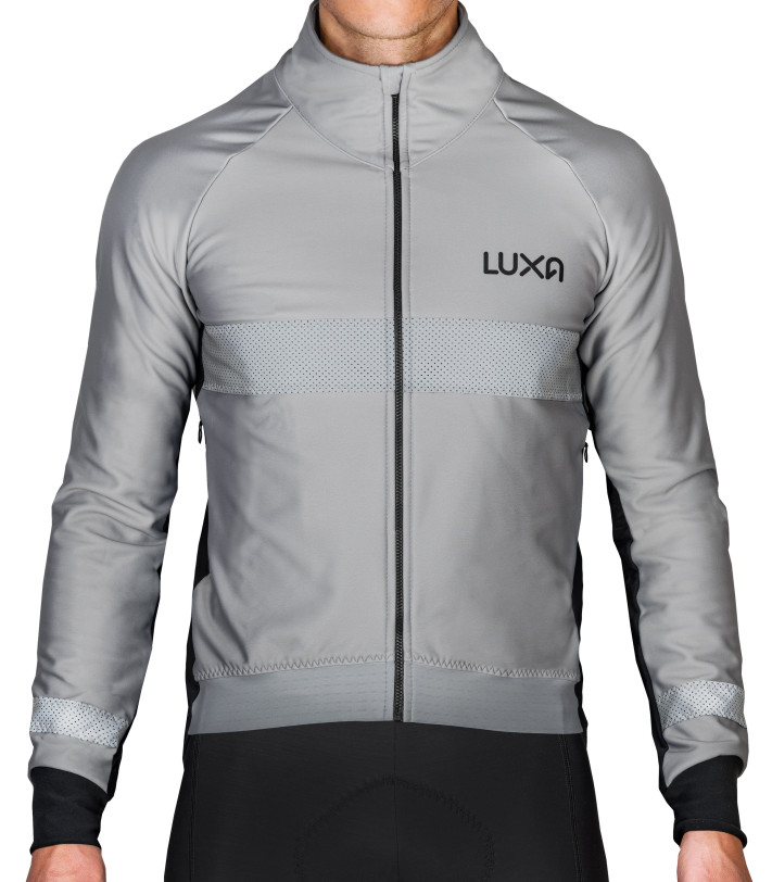Luxa Gray Vision Winter Cycling Jacket