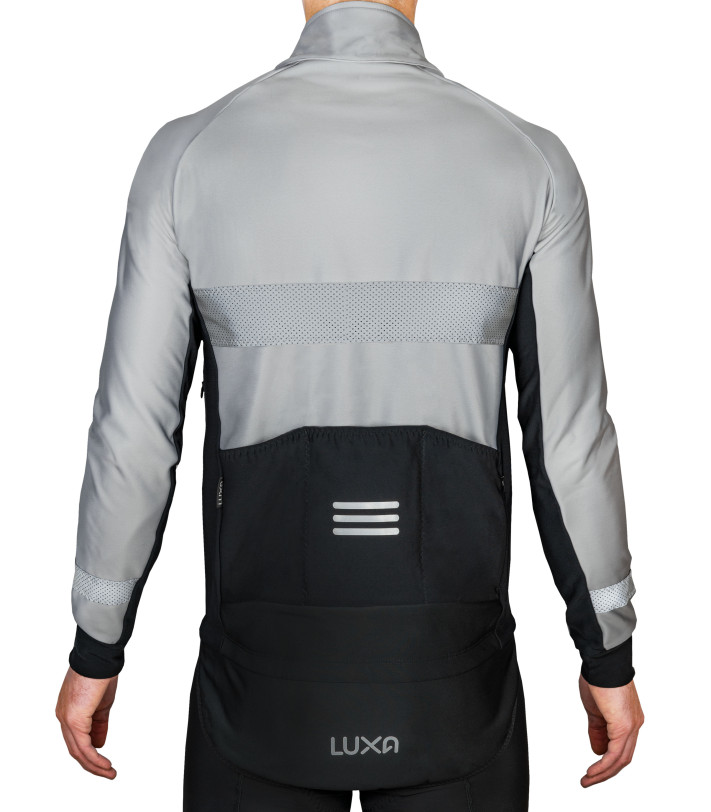 Winter Fahrradjacke Gray Vision