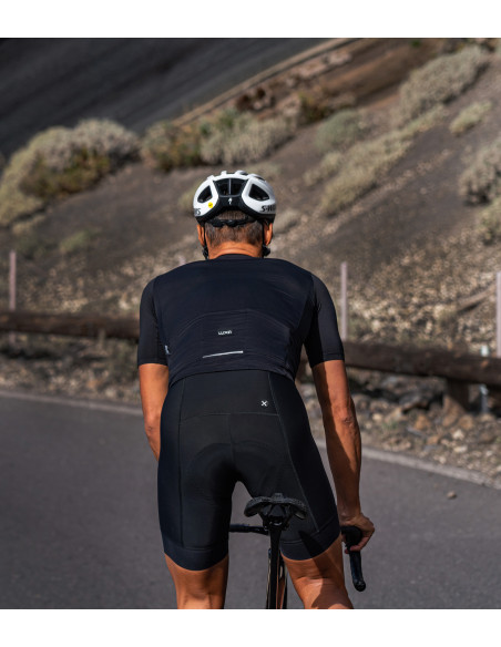 wygodne spodenki Luxa z wkładką na dystanse ultra - Elastic Interface Anatomic Hybrid