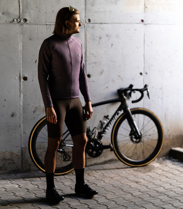 Bluza Kolarska Horizon Warm Gray