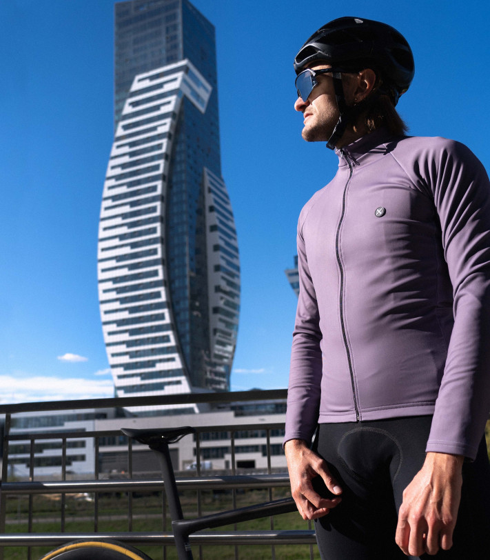 Bluza Kolarska Horizon Warm Gray