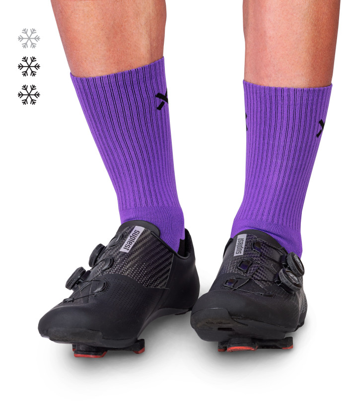 insulated autumn cycling socks specially adapted for the colder seasons