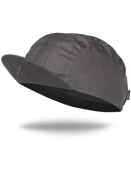 Szara Czapeczka Kolarska Classic Gray - Luxa