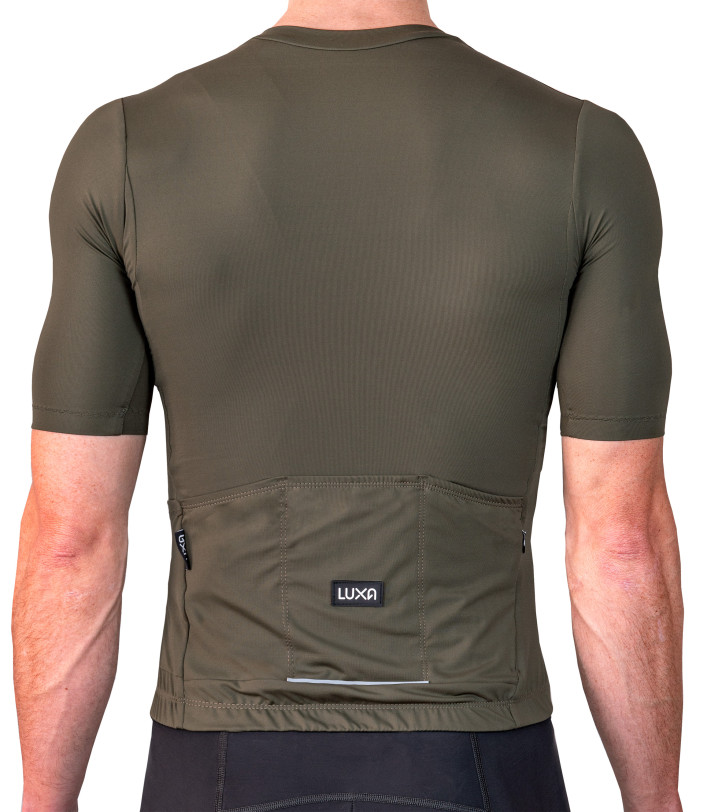 Supreme Evergreen cycling jersey - back view