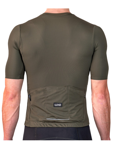 Supreme Evergreen cycling jersey - back view