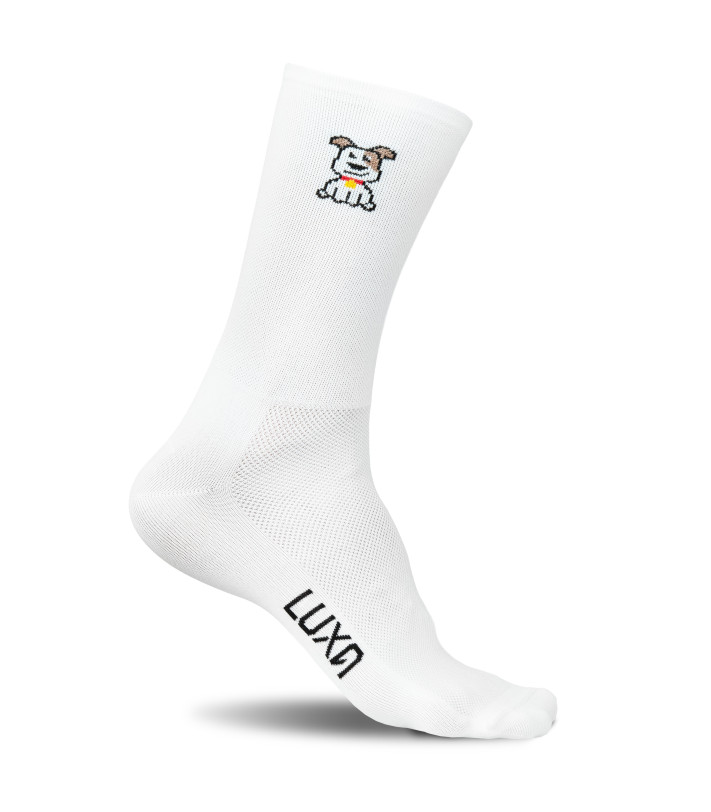 Emoji Dog Cycling Socks