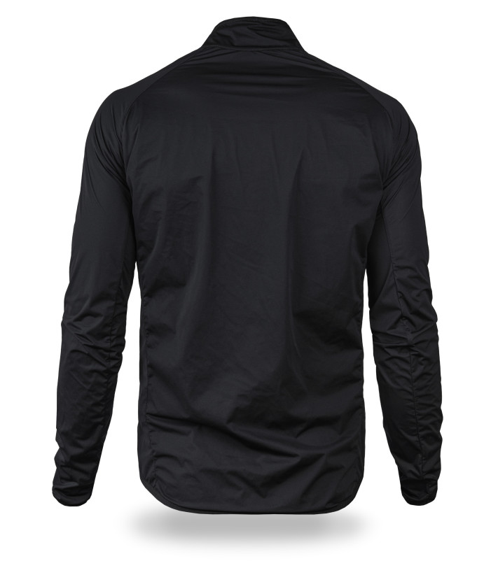 Luxa Core Ultralight Black cycling jacket - back view
