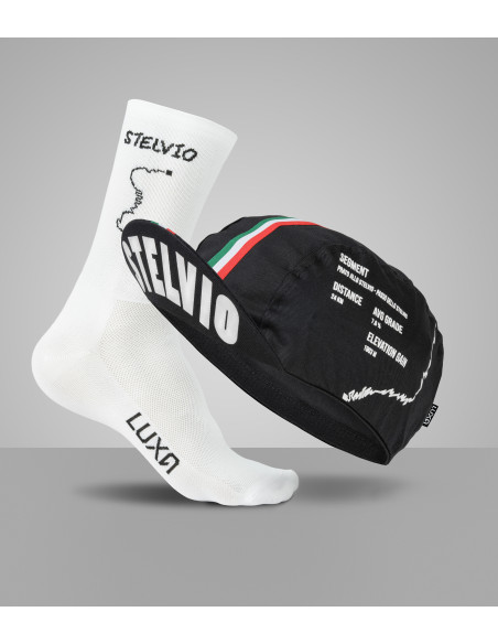 [Geschenkset Stelvio] Radsocken + Radmütze