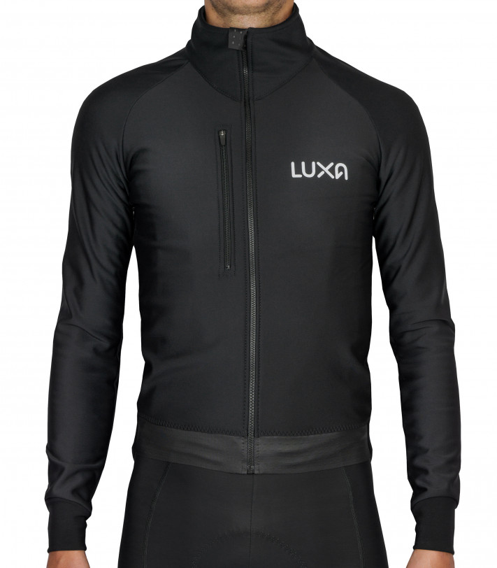 Cycling essential in winter season. Midnight Jacket by Luxa