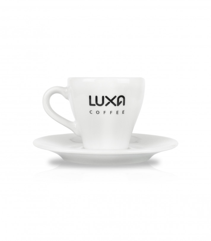 Luxa cycling Espresso cup made by Lubiana porcelain manufacturer